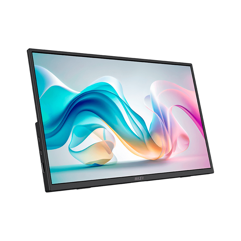 Monitor Portatil Plano MSI PRO MP165 E6, 15.6" FHD/IPS/HDMI x1/Tipo-C x2/Parlante: 2 x 1W