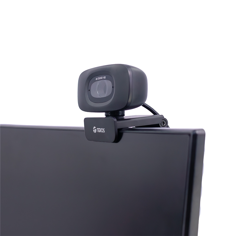 Webcam TEROS TE-9073N, 4K, micrófono incorporado, USB 2.0