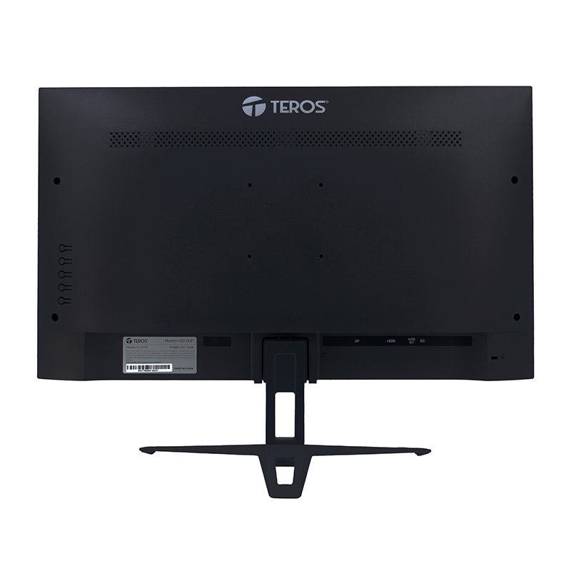 Monitor plano TEROS TE-2417S 23.8" FHD IPS 144Hz 1ms HDMI DP PARLANTES AUDIO OUT
