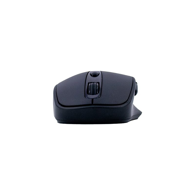 Mouse inalámbrico TEROS TE-1228S, Negro, 6 botones, Receptor USB