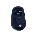 Mouse inalámbrico TEROS TE-1228S, Negro, 6 botones, Receptor USB