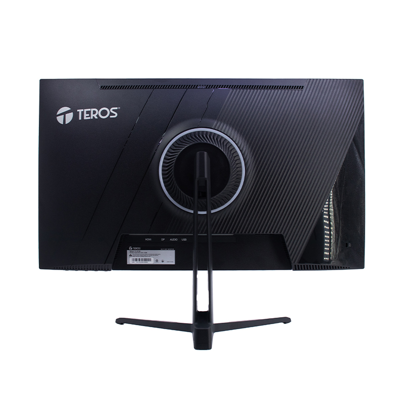Monitor plano gaming TEROS TE-2475G 24.5" FHD VA 180Hz 1ms HDMI DP AUDIO OUT negro