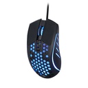 Mouse gamer TEROS TE-1210G, 7 botones, RGB, negro