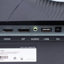 Monitor plano gaming TEROS TE-2475G 24.5" FHD VA 180Hz 1ms HDMI DP AUDIO OUT negro