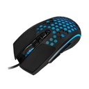 Mouse gamer TEROS TE-1210G, 7 botones, RGB, negro
