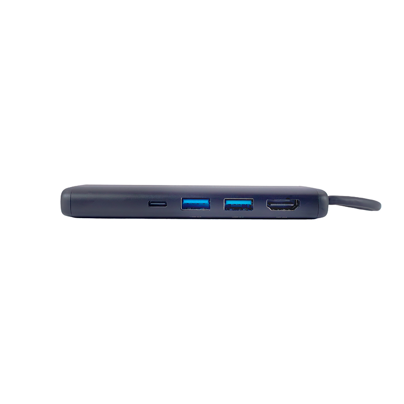 Concentrador de puertos (Hub) TEROS TE-7134N Gen 3 USB-C, 7 en 1