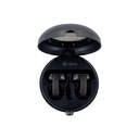 Audífonos TEROS TE-8079N, Bluetooth, TWS, negro