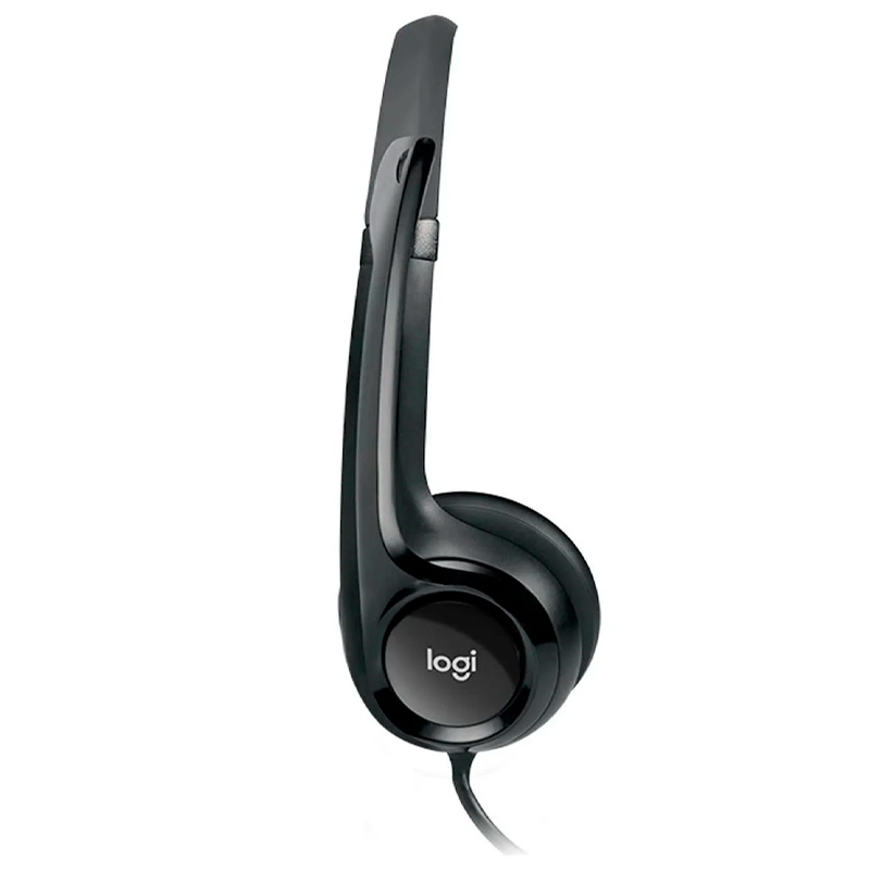 Auriculares Estereo (On-Ear) con microfono Logitech H390, Interfaz USB-A, Color negro