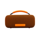 Parlante Inalámbrico Teros Vibes VB-6049, 60W, BT 5.3, 4000 MAH, USB, Luces LED, Orange