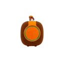 Parlante Inalámbrico Teros Vibes VB-6049, 60W, BT 5.3, 4000 MAH, USB, Luces LED, Orange