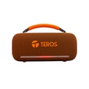Parlante Inalámbrico Teros Vibes VB-6049, 60W, BT 5.3, 4000 MAH, USB, Luces LED, Orange