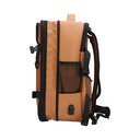 Travel Backpack Teros TE-9038BW, para Notebooks de hasta 15.6", Color Brown