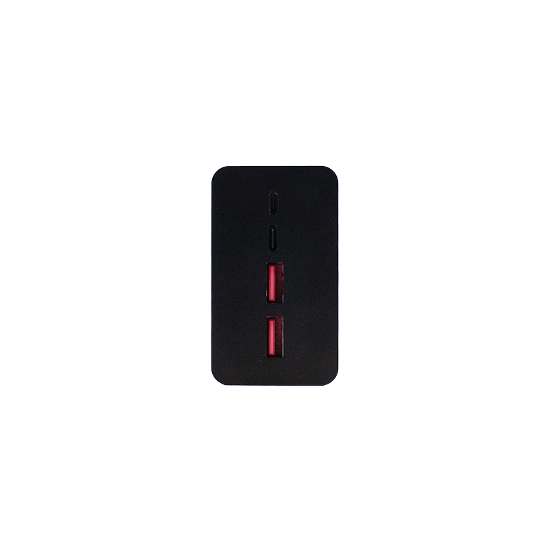 Powerbank TEROS TE-7059N, 30000MAh, USB-A, USB-C, negro