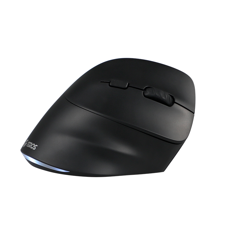 Mouse Inalámbrico Teros TE-5169N, 2.4G+Bluetooth, 2400 DPI, USB, Color Negro