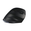 Mouse Inalámbrico Teros TE-5169N, 2.4G+Bluetooth, 2400 DPI, USB, Color Negro