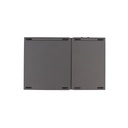 Teclado inalámbrico plegable TEROS TE-4075S, BT 3.0, gris