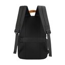 Backpack Teros City II TE-9031BL, para Notebooks de hasta 15.6", Negro