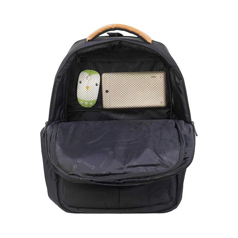 Backpack Teros Elite TE-9030BK, para notebooks de hasta 17", Color Negro