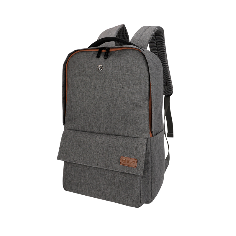 Backpack Teros City II TE-9028-2GR, para Notebooks de hasta 15.6" - Color Gris
