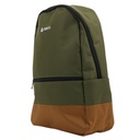 Mochila TEROS TE-ACS9021, poliéster, soporta NBs de hasta 15.6", verde militar + marrón