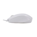 Mouse óptico TEROS TE-1225S, 800-1200-1600 DPI, USB, 4 botones, color blanco