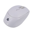 Mouse óptico TEROS TE-1225S, 800-1200-1600 DPI, USB, 4 botones, color blanco