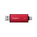 Unidad en estado sólido Dual Portatil Kingston 2TB, Interfaz USB-A, USB-C, USB 3.2 Gen 2