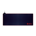 Mousepad gamer TEROS TE-3020G, diseño impreso e iluminación RGB