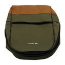 Mochila TEROS TE-ACS9021, poliéster, soporta NBs de hasta 15.6", verde militar + marrón