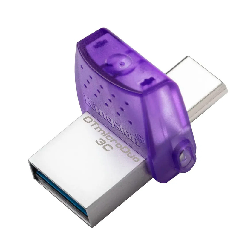 Memoria Flash USB Kingston DataTraveler microDuo 3C, 64GB, USB 3.2 Gen 1.