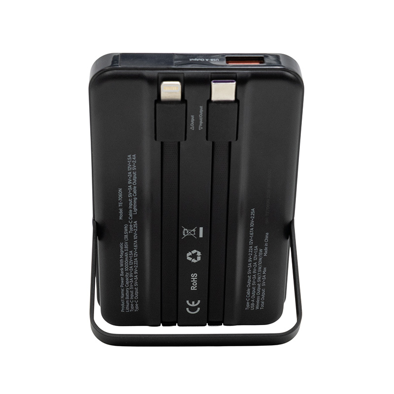 Powerbank TEROS TE-7060N, 10000 mAh, (38.5 Wh)