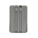 Powerbank TEROS TE-7060GY, 10000 mAh, (38.5 Wh)