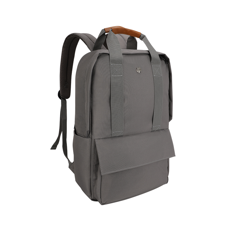 Backpack Teros City II TE-9033AG, para Notebooks de hasta 15.6", Griss Ceniza
