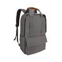 Backpack Teros City II TE-9033AG, para Notebooks de hasta 15.6", Griss Ceniza