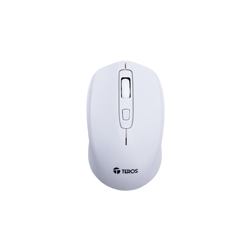 Combo inalámbrico Teclado + Mouse TEROS TE-5016S, blanco