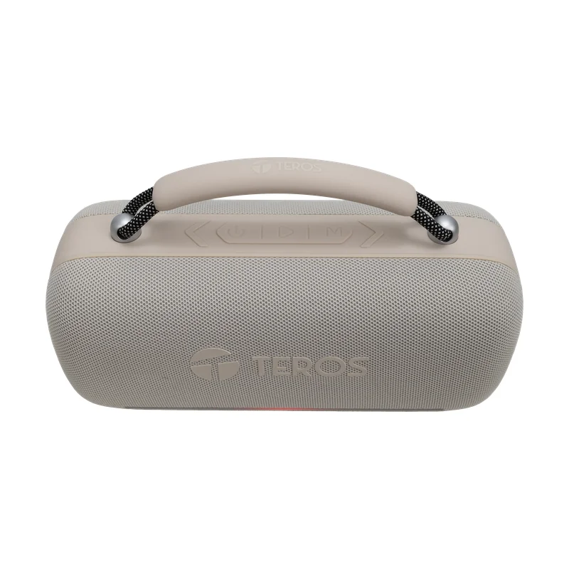 Parlante inalámbrico TEROS VIBE VB-6049W, BT 5.3, 60W, 4000mAh, USB, Luces RGB