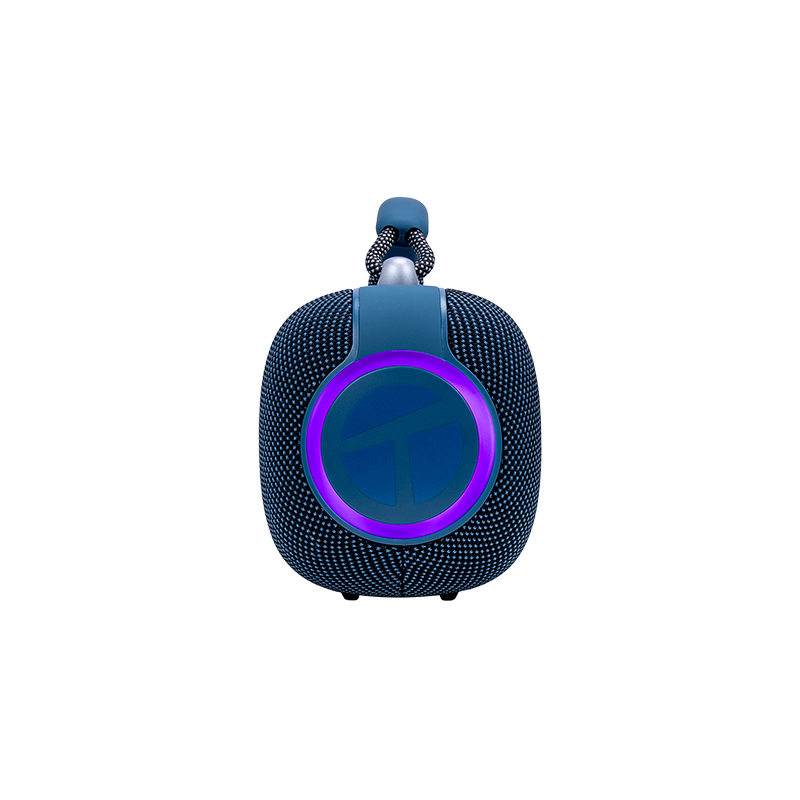 Parlante Inalámbrico Teros Vibe VB-6049BL, 60W, BT 5.3, 4000 MAH, USB, Luces LED, Azul