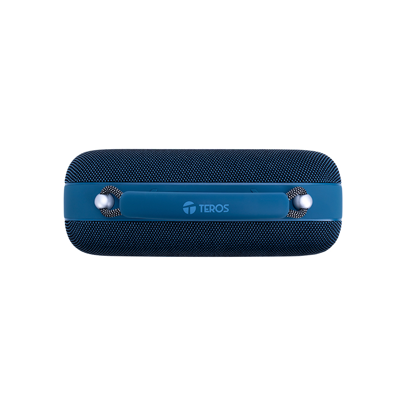 Parlante Inalámbrico Teros Vibe VB-6049BL, 60W, BT 5.3, 4000 MAH, USB, Luces LED, Azul