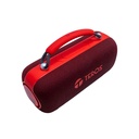 Parlante Inalámbrico Teros Vibe VB-6049R, 60W, BT 5.3, 4000 MAH, USB, Luces LED, Rojo