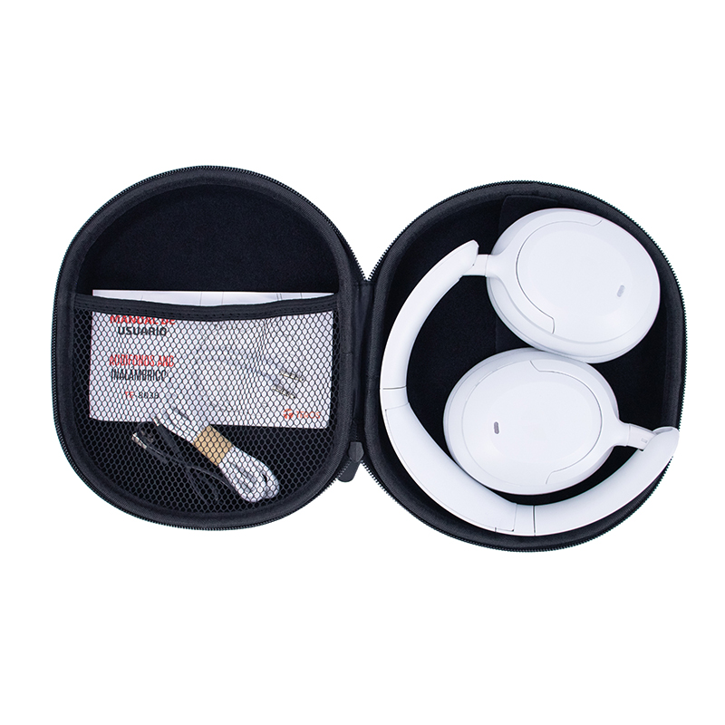 Audífono inalámbricos TEROS TE-8038W, USB-C, Blanco Titanium