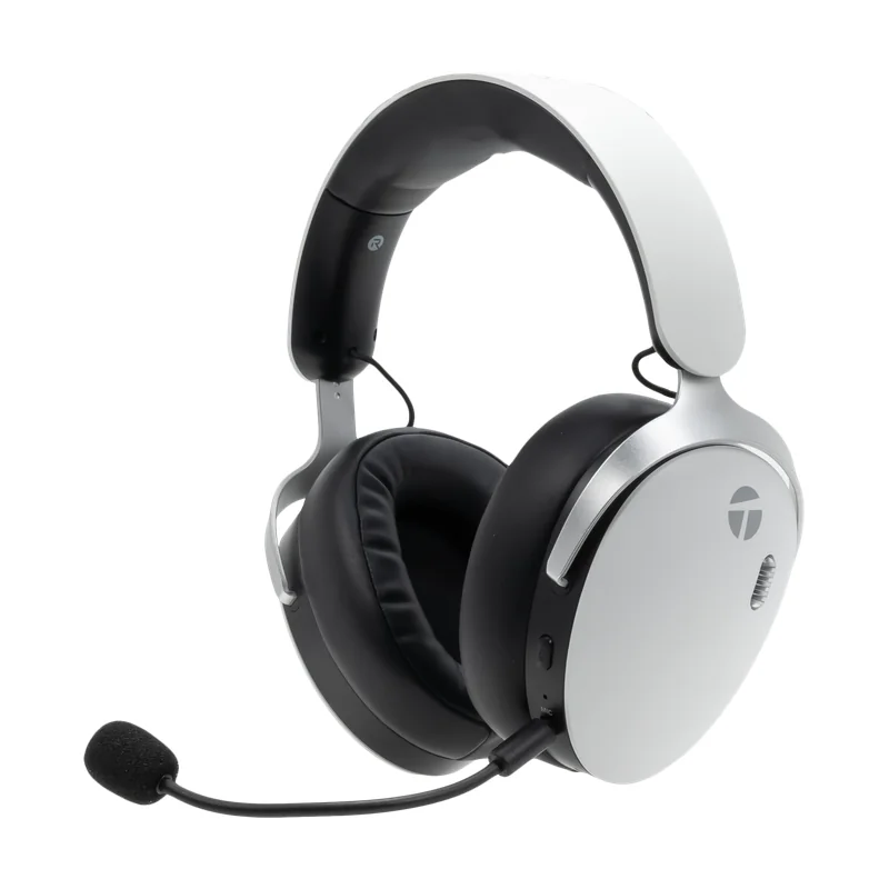 Audífono inalámbrico gamer TEROS TE-80720WBK, BT, USB