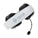 Audífono inalámbrico gamer TEROS TE-80720WBK, BT, USB