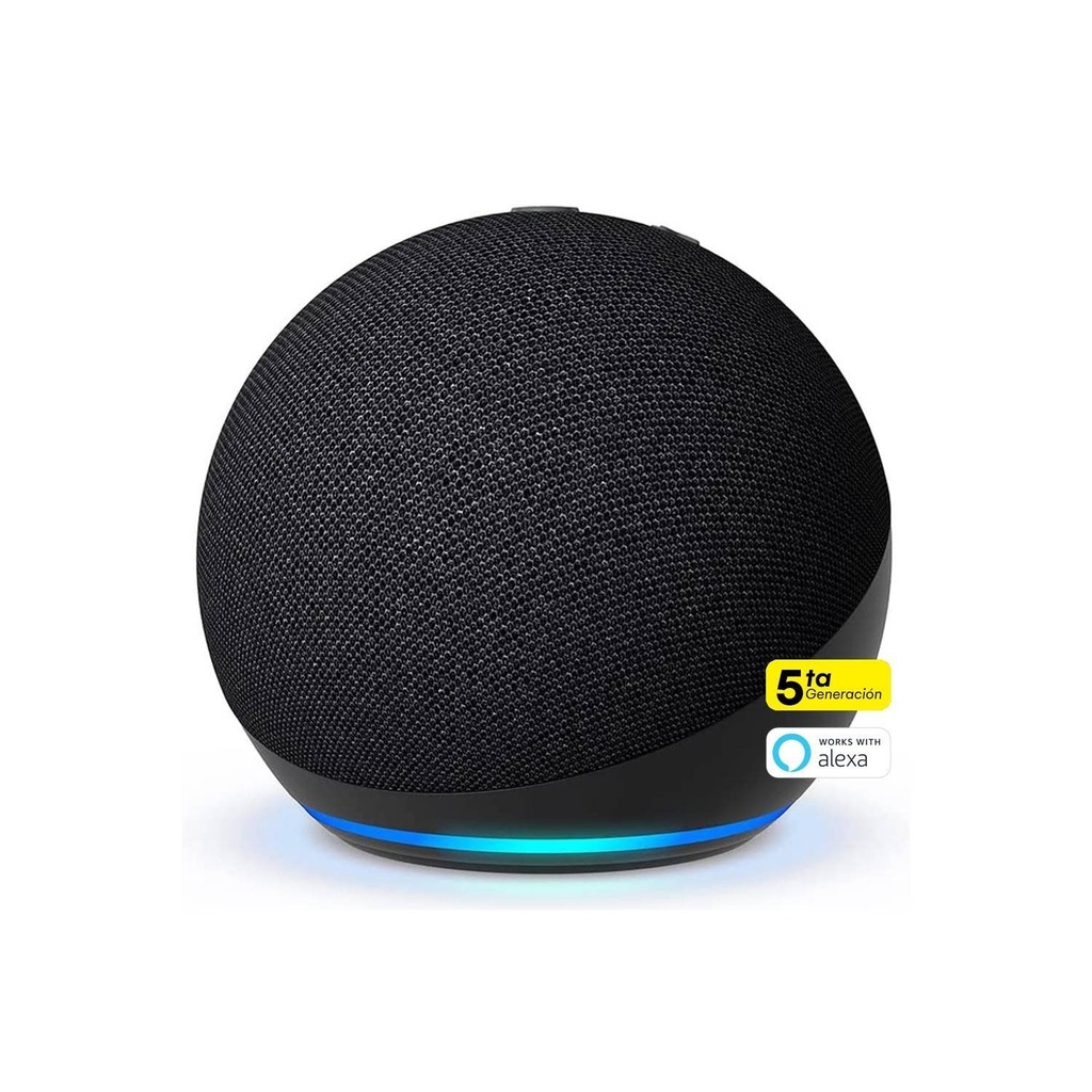 Parlante Amazon Echo Dot Altavoz Inteligente Con Alexa Negro