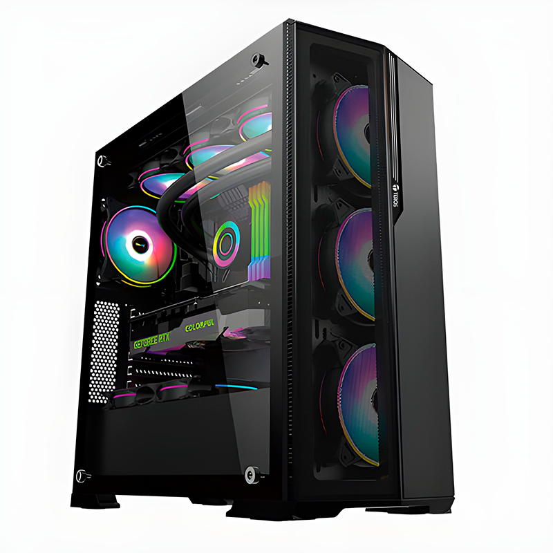Case Gamer Teros TE1175N, Mid Tower, Negro, USB 3.0, USB 2.0, Audio.