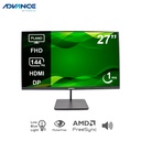 Monitor Plano Advance ADV-2755S, 27" FHD IPS, 144Hz, 1ms, HDMI, DP, Audio Out