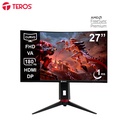 Monitor Curvo Gaming TEROS TE-2766G, 27" FHD VA, 180 Hz, 1ms, HDMI, DP, AUDIO OUT