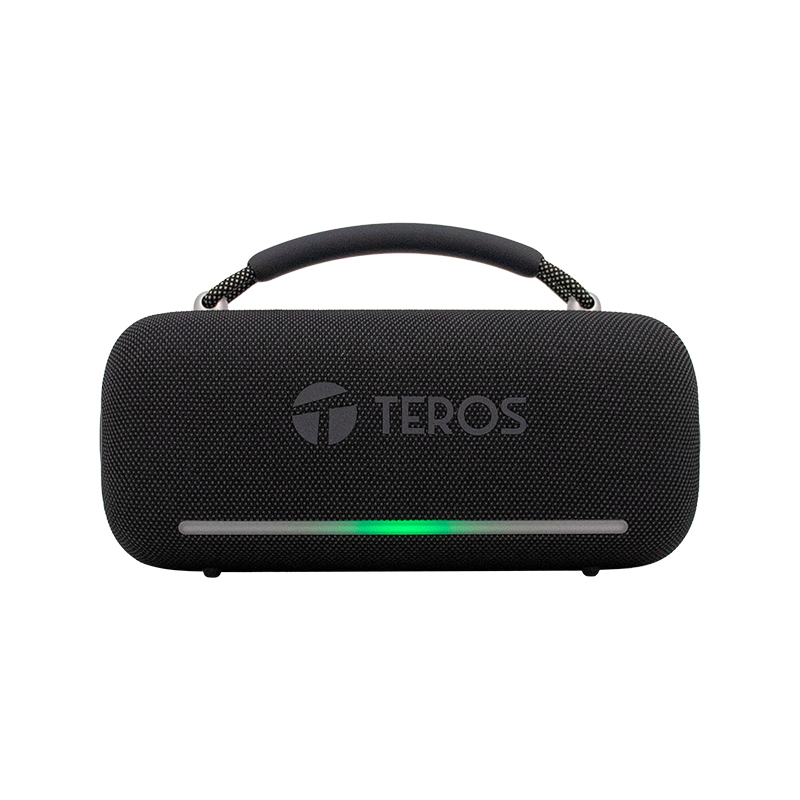 Parlante Inalámbrico Teros Vibes VB-6049BLK, 60W, BT 5.3, 4000 MAH, USB, Luces LED, Negro