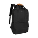 Backpack Teros City II TE-9031BL, para Notebooks de hasta 15.6", Negro