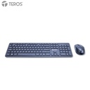 Kit Teclado + Mouse TEROS TE-5013S, negro
