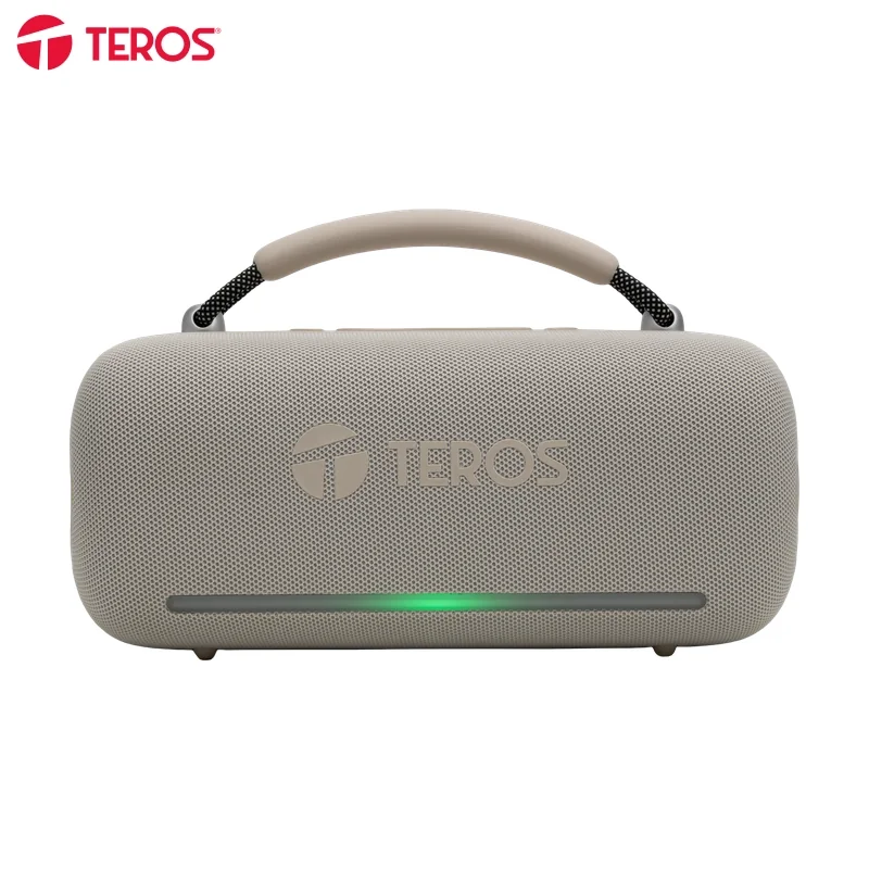 Parlante inalámbrico TEROS VIBE VB-6049W, BT 5.3, 60W, 4000mAh, USB, Luces RGB